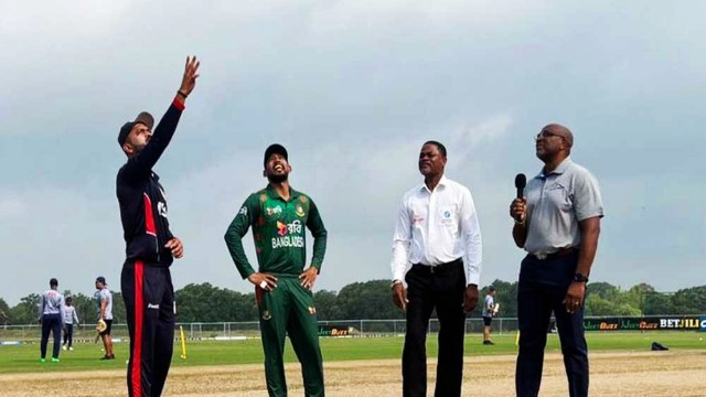 সিরিজ রক্ষার ম্যাচে টসে জিতে ফিল্ডিংয়ে বাংলাদেশ