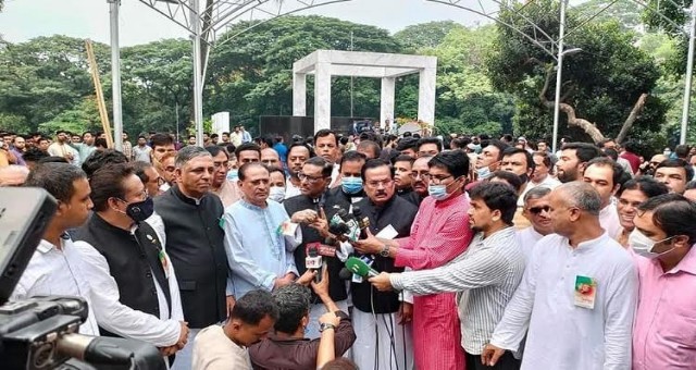 আওয়ামী লীগ কাজের মাধ্যমে বিএনপি’র অপপ্রচার জবাব দেবে  : ওবায়দুল কাদের