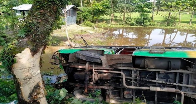 সড়ক দুর্ঘটনায় সুনামগঞ্জে দু’জন নিহত