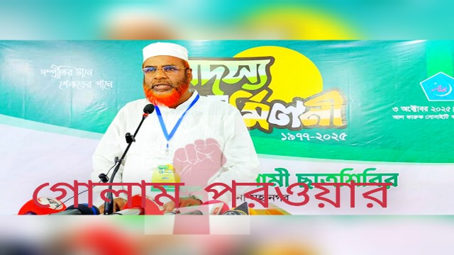 সমঝোতা হলে জামায়াত-সমমনাদের জন্য ১০০ আসন ছাড়তে পারে: গোলাম পরওয়ার